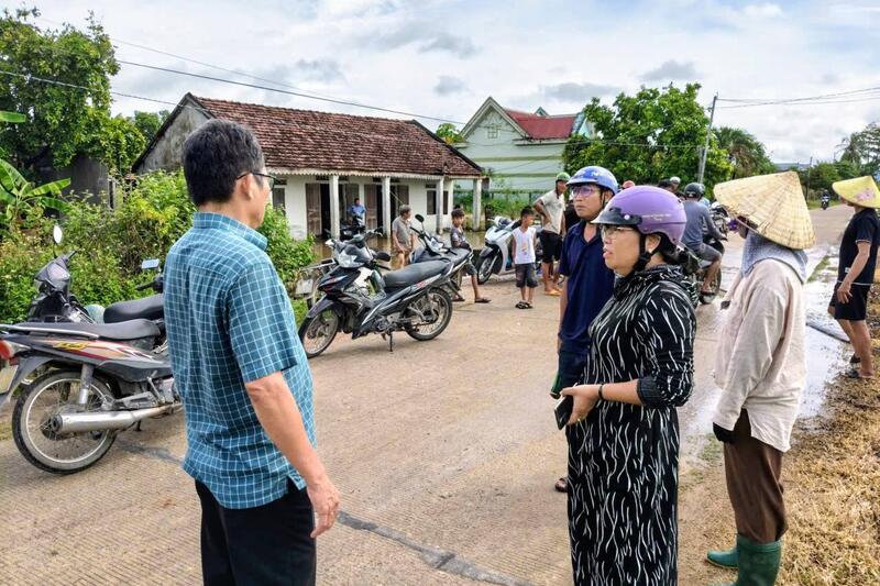 LÃNH ĐẠO XÃ IA HIAO TIẾP TỤC CHỈ ĐẠO KHẮC PHỤC NGẬP LỤT